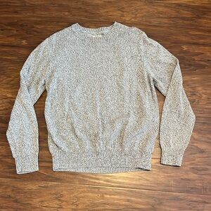 Gray St John’s Bay Crewneck Long Sleeve Sweater